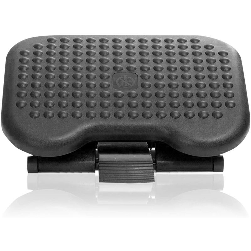 Suport ergonomic pentru picioare, antiderapant, inaltime reglabila, postura comoda birou - imagine 19